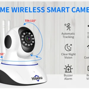 Item Type: Security Camera High Definition: 3.0 Megapixels Lens: 3.6mm / 0.14 inch Installation: Ceiling Power Consumption(W): 5W Color: White Minimum Illumination: 0.4LUX/F2.0 Sensor: CMOS Video Compression Format: H.264 IR Distance: 10m / 393.70 inch Power Supply: 5v2A Viewing Angle : 75° Technology: Infrared Size: 140 x 120 x 140 mm / 5.51 x 4.72 x 5.51 inch Package Includes: 1 x Camera